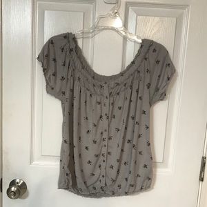American Eagle Outfitters Peasant Blouse M